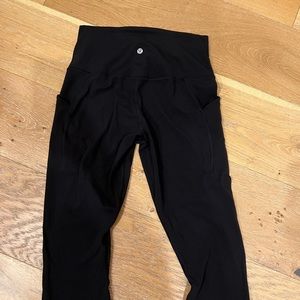 Lululemon Align High Rise leggings with pockets size 8, 25” inseam